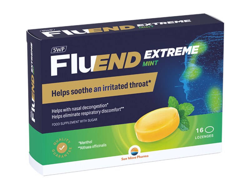 SWP Fluend Extreme Mint 16 pastilek