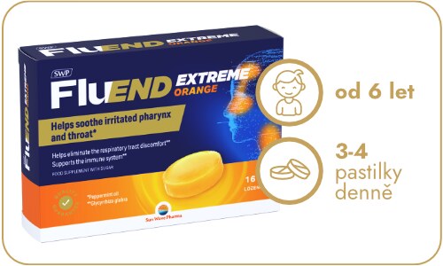 SWP Fluend Extreme Orange 16 pastilek