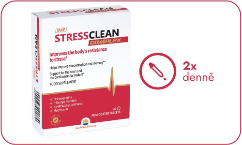 SWP StressClean Complex 30 kapslí