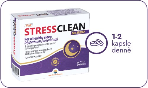 SWP StressClean Sleep 30 kapslí