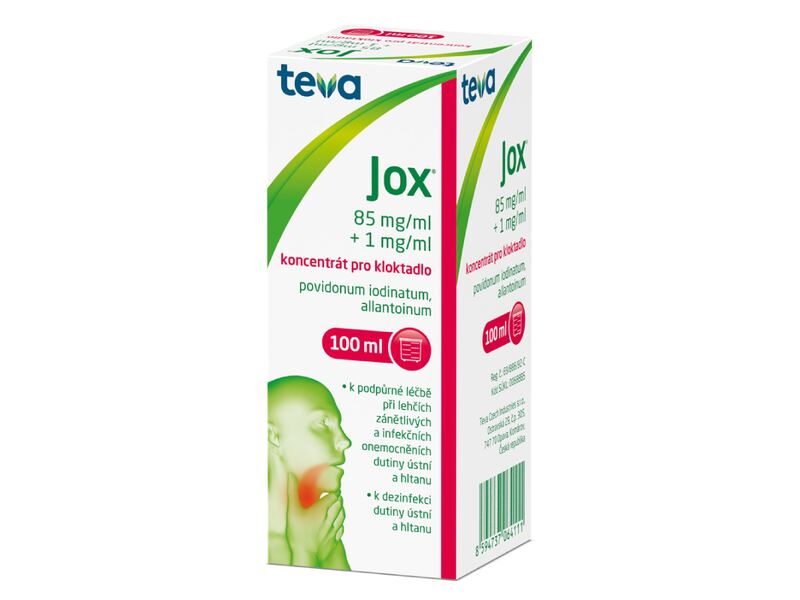 Jox koncentrát pro kloktadlo 100 ml