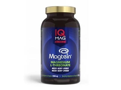 IQ Mag Organic Magtein Magnesium L-threonate 90 tobolek IQ Mag Organic Magtein Magnesium L-threonate 90 tobolek