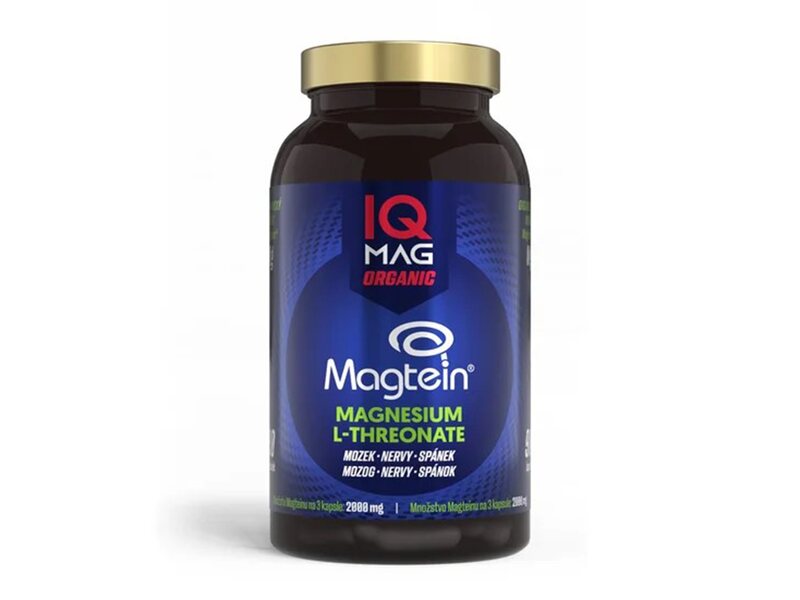IQ Mag Organic Magtein Magnesium L-threonate 90 tobolek