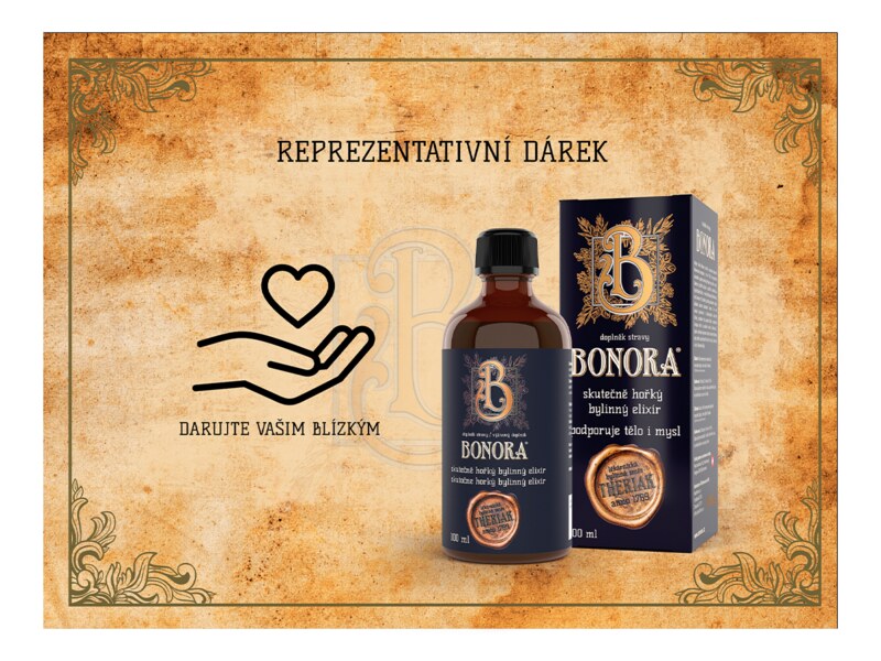 Bonora Skutečně hořký bylinný elixír 100 ml