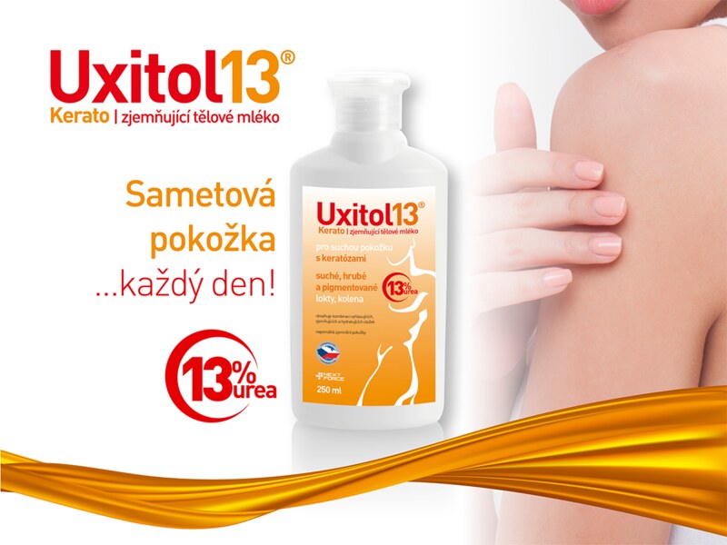 Uxitol 13 Kerato Zjemňující tělové mléko 250 ml