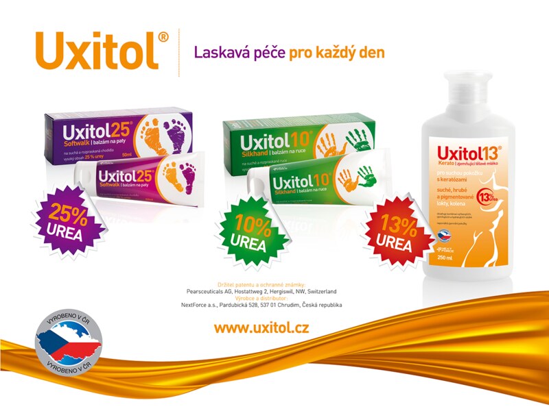 Uxitol 13 Kerato Zjemňující tělové mléko 250 ml