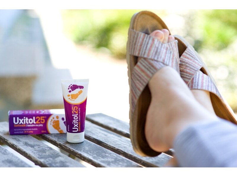 Uxitol 25 Softwalk balzám na paty 50 ml