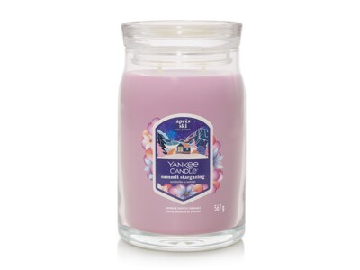 Yankee Candle Signature svíčka velká 2 knoty Summit Stargazing 567 g
