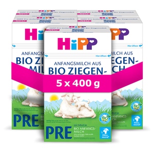 HiPP Kozí 1 BIO počáteční mléko 5x400 g HiPP Kozí 1 BIO počáteční mléko 5x400 g