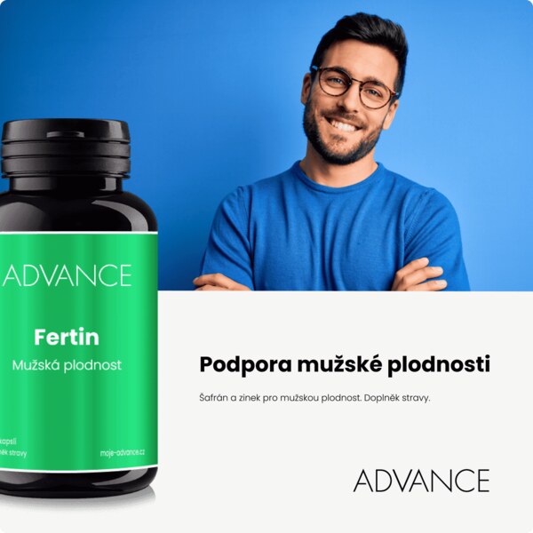 Advance Fertin Mužská plodnost 60 kapslí