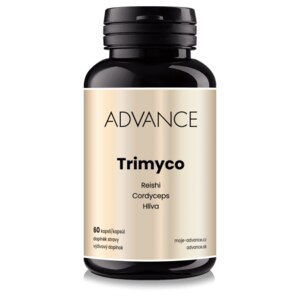 Advance Trimyco Reishi-Cordyceps-Hlíva 60 kapslí Advance Trimyco Reishi-Cordyceps-Hlíva 60 kapslí
