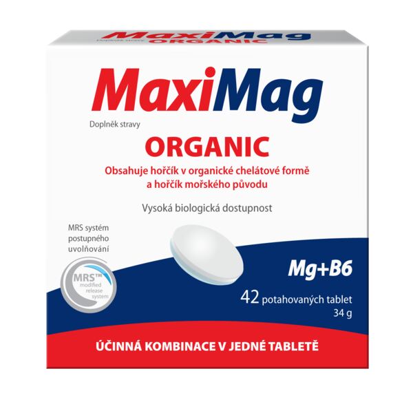 MaxiMag Organic 42 tablet