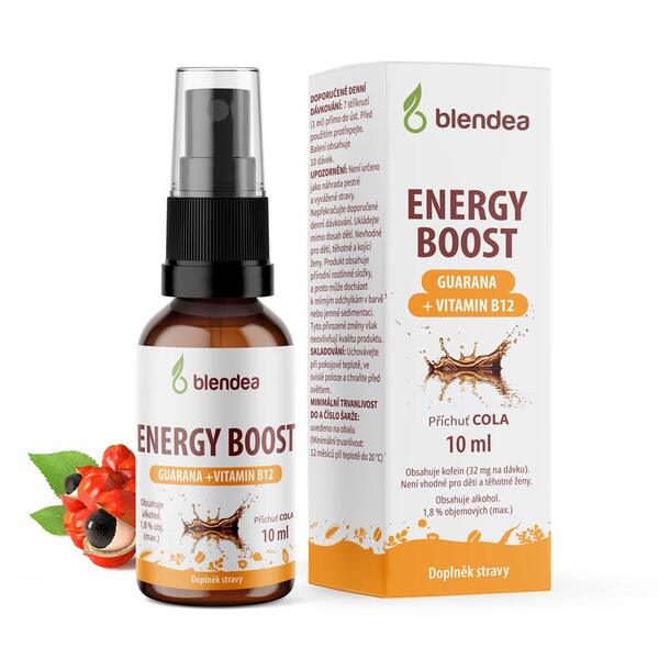 Blendea Energy Boost sprej s příchutí cola 10 ml
