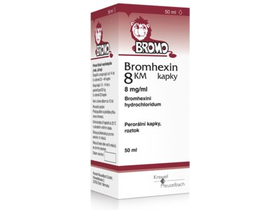 Bromhexin 8 KM kapky 50 ml Bromhexin 8 KM kapky 50 ml