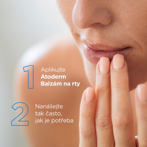 Bioderma Atoderm balzám na rty 15 g