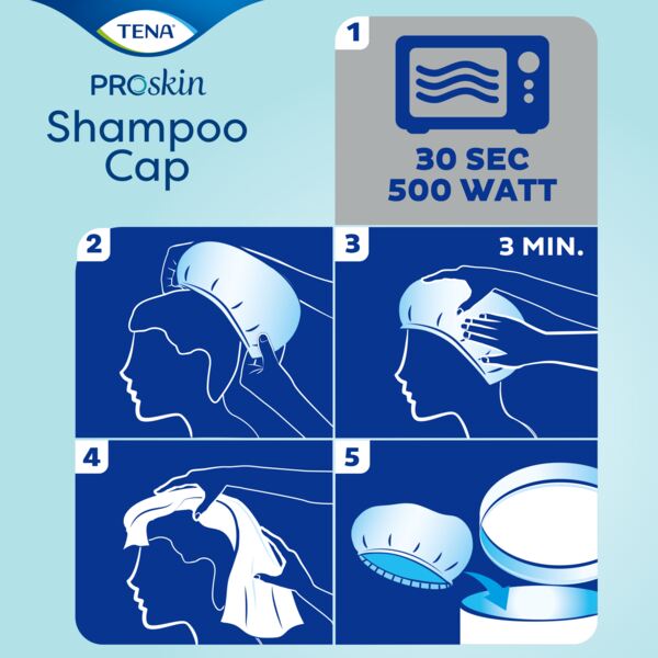 Tena Shampoo Cap Mycí čepice 1 kus
