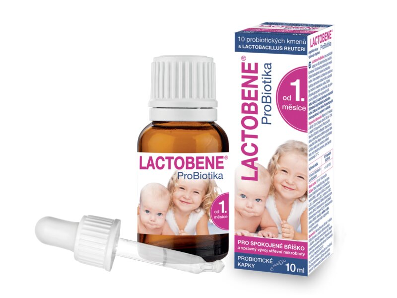 Lactobene Probiotika probiotické kapky 10 ml