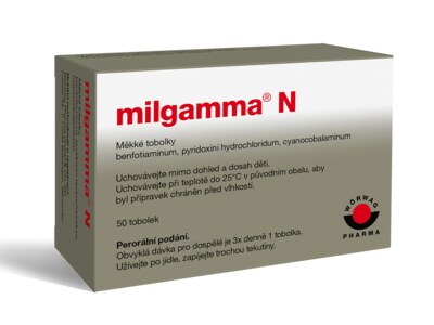 Milgamma N 50 měkkých tobolek Milgamma N 50 měkkých tobolek