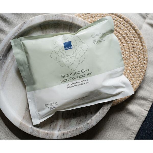 Abena Čepice se šamponem a kondicionérem 1 kus