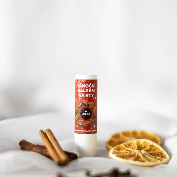 Leros Vánoční vyživující balzám na rty 4,5 g Leros Vánoční vyživující balzám na rty 4,5 g
