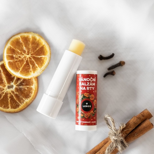 Leros Vánoční vyživující balzám na rty 4,5 g Leros Vánoční vyživující balzám na rty 4,5 g
