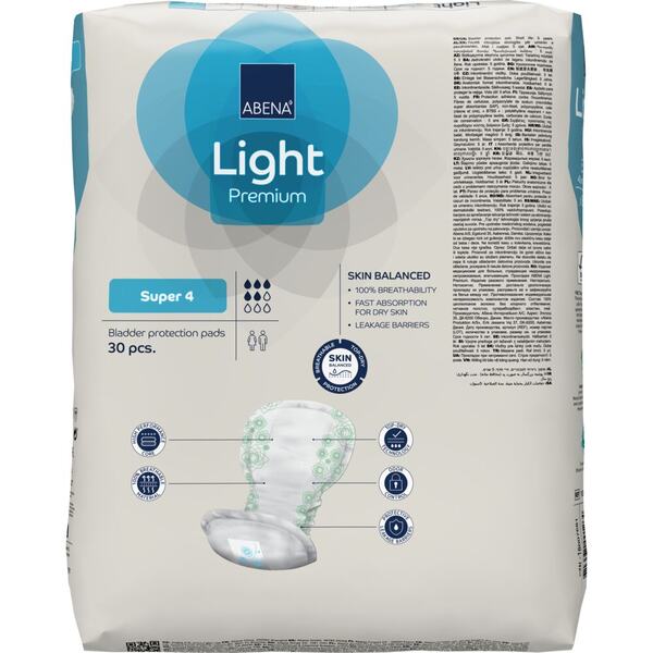 Abena Inkontinenční vložky Light Super 4. 30 ks