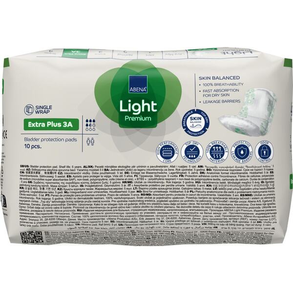 Abena Inkontinenční vložky Light Extra Plus 3A. 10 ks