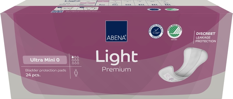 Abena Inkontinenční vložky Light Ultra Mini 0. 24 ks