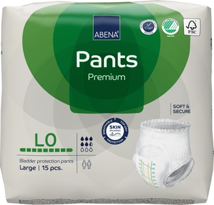 Abena Pants Premium Inkontinenční navlékací kalhotky L0. 15 ks