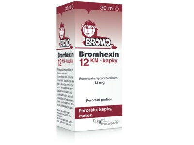 Bromhexin 12 KM kapky 30 ml Bromhexin 12 KM kapky 30 ml