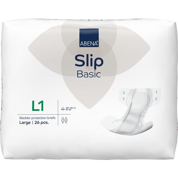 Abena Slip Basic Inkontinenční kalhotky L1. 26 ks Abena Slip Basic Inkontinenční kalhotky L1. 26 ks