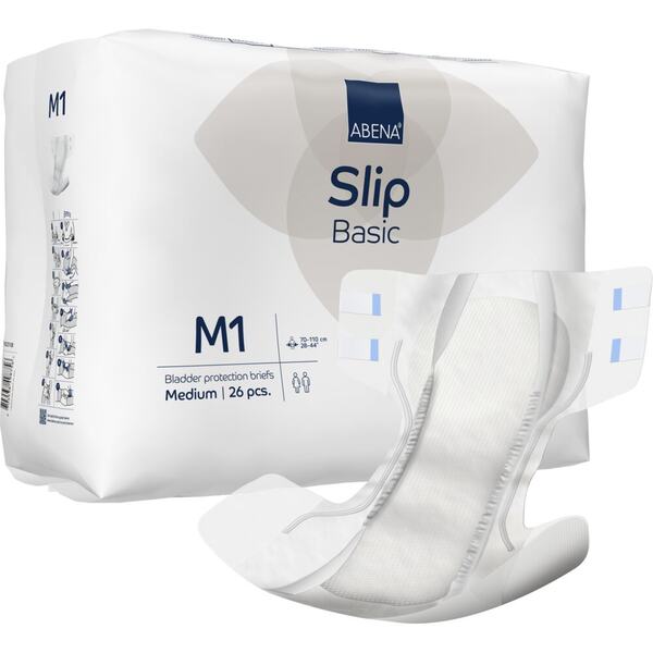 Abena Slip Basic Inkontinenční kalhotky M1. 26 ks Abena Slip Basic Inkontinenční kalhotky M1. 26 ks