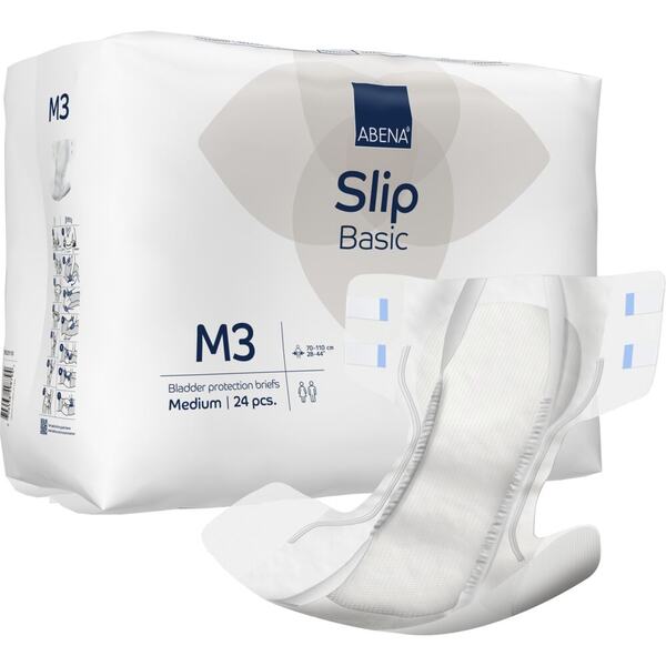 Abena Slip Basic Inkontinenční kalhotky M3. 24 ks Abena Slip Basic Inkontinenční kalhotky M3. 24 ks