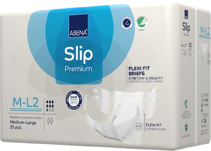 Abena Slip Flexi Fit Premium Inkontinenční kalhotky M-L2. 25 ks