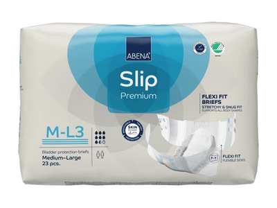 Abena Slip Flexi Fit Premium Inkontinenční kalhotky M-L3. 23 ks