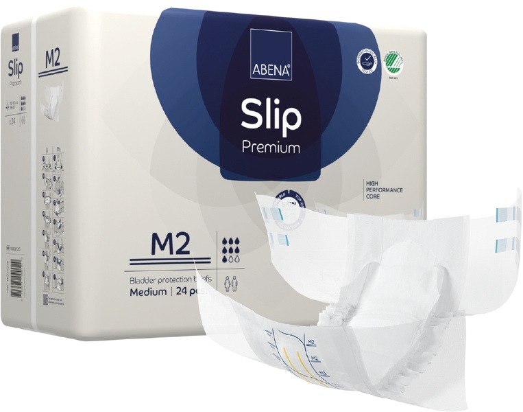 Abena Slip Premium Inkontinenční kalhotky M2. 24 ks