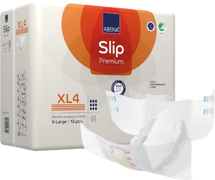 Abena Slip Premium Inkontinenční kalhotky XL4. 12 ks