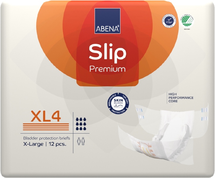 Abena Slip Premium Inkontinenční kalhotky XL4. 12 ks