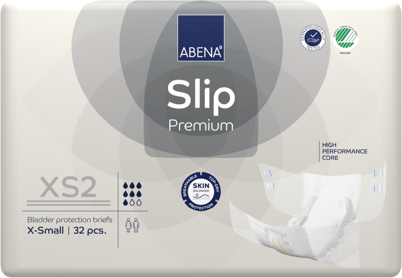 Abena Slip Premium Inkontinenční kalhotky XS2. 32 ks Abena Slip Premium Inkontinenční kalhotky XS2. 32 ks