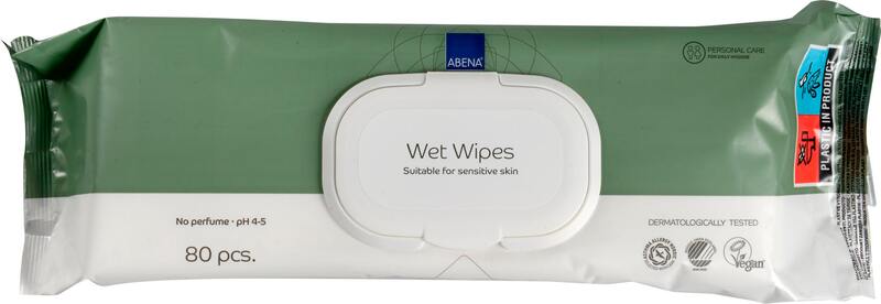 Abena Wet Wipes Vlhčené čisticí ubrousky 80 ks