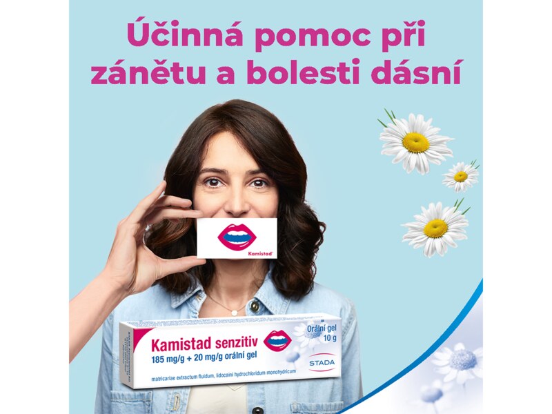 Kamistad Senzitiv orální gel 10 g