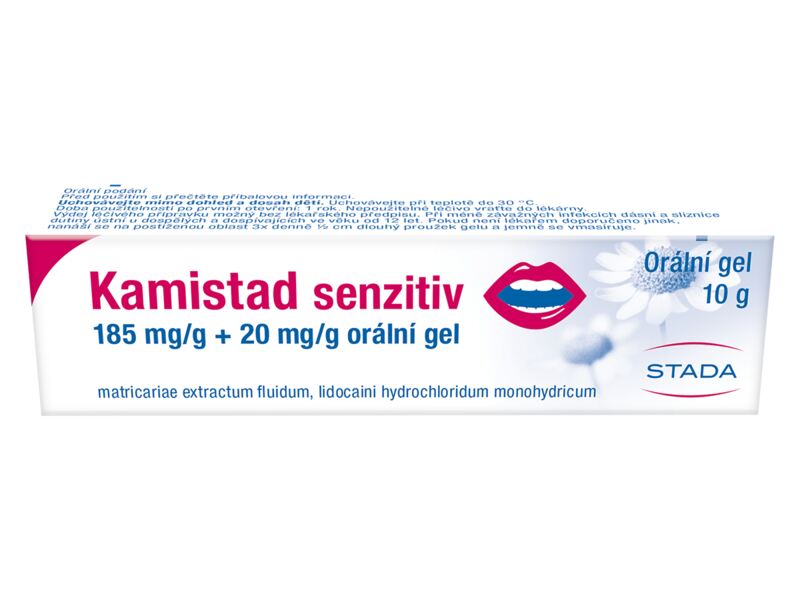 Kamistad Senzitiv orální gel 10 g