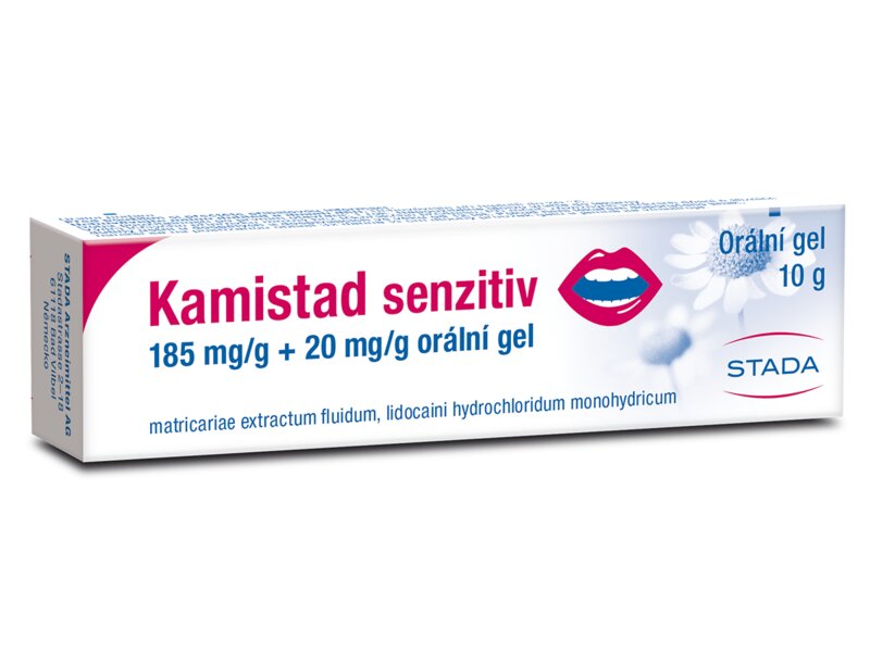 Kamistad Senzitiv orální gel 10 g