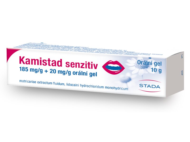 Kamistad Senzitiv orální gel 10 g