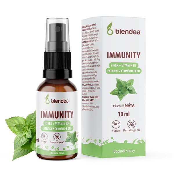 Blendea Immunity sprej s příchutí máty 10 ml