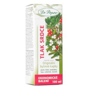 Dr. Popov Kapky bylinné Tlak-srdce 100 ml