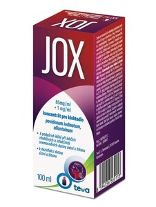 Jox 85mg/ml+1mg/ml koncentrát pro kloktadlo 100 ml