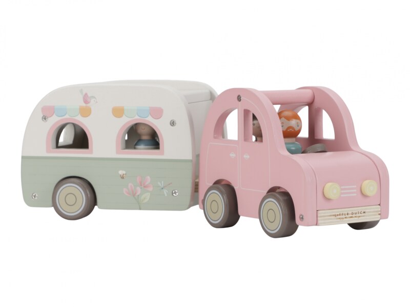Little Dutch Auto s karavanem dřevěné