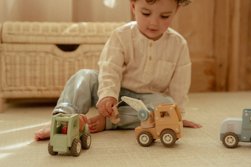 Little Dutch Autojeřáb dřevěný