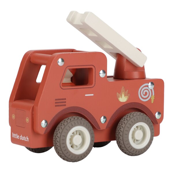 Little Dutch Hasičské auto dřevěné